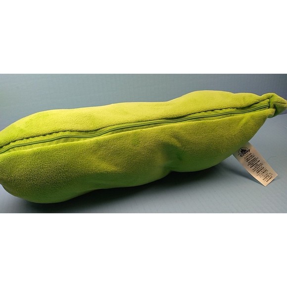 Disney Store Pixar Toy Story 3 Green Peas Vegetable Plush In A Zip Up Pod 18” EC - Picture 6 of 6